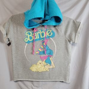 Barbie Crop Hoodie Juniors XS